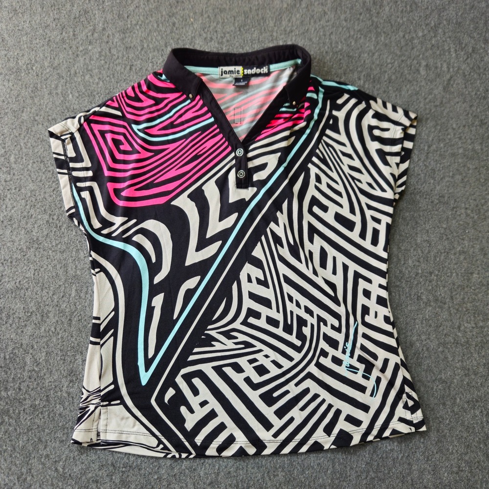 Jamie Sadock Whimsical Golf Tops Bundle of 4  Sz Small Activewear EUC Pickleball - Picture 4 of 16